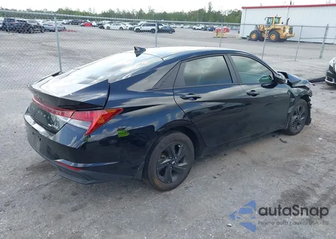 2023 Hyundai Elantra Blue из США, поврежденный, VIN KMHLM4AJ8PU043144